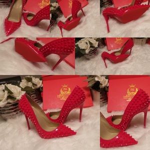 Jessie Bryan Exclusive red bottom designers shoe